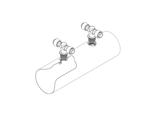 Tubos flexíveis e de polietileno